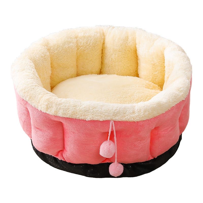 Plush Donut Bed